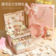 
Huangen children's jewelry box set princess hair accessories gift box little girl toy accessories 4-6 years old 7-12-15 birthday gift
