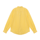 RALPH LAUREN Ralph Lauren solid color pony embroidered lapel single-breasted long-sleeved shirt yellow children's yellow S