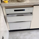 Série OUPAIQUAN CAPAGE DE DÉSINFECTION ENGÉDÉE MÉNAGE À TROIS CAPILITÉ À trois couches Small Temperature Multi-fonction Cupboard Ultraviolet Séchage de petite taille 600 ouvertures hautes en dessous de 580 Écran de couleur en acier inoxydable en acier inoxydable à 580 A717