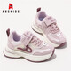 ABC Kinder Kinderschuhe Kinder Sportschuhe Klettverbände Männer- und Mädchenschuhe Nicht-Schlupf-Freizeitschuhe 3738Py Pink 31