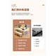 Yaqu full solid wood Zhuozi living room large long desk home dining table integrated workbench widened large board study desk writing desk C9902 ivory white single table 140x80x75cm [desktop 65mm]