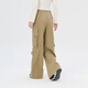 Fun2024 Autumn New Trendy Brand Casual Pants Women's Fashion Overalls Versatile Street Loose Pants Women's Khaki S