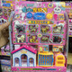 Cute pet house mini kitten care girl small animal simulation bathing toys children gift dog beautician