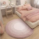 Keecy round carpet bedroom ins style Nordic simple living room coffee table bedside blanket dresser carpet home