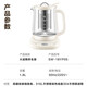 SUPOR health kettle, stew kettle, all-in-one fully automatic 1.8L large-capacity office scented tea making tea kettle and water all-in-one kettle kettle appointment insulation hot water kettle 316L stainless steel 1.8L+316L stainless steel 18YP05 1.8L