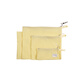 Kommot Reisespeicherbeutel in Koffer Aufbewahrungstasche in Business Trip Travel Unterwäsche Tragbares Must-Have-Paketpackung und Sortierbeutel Moonlight White-Set