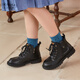 Telanis Children's Shoes Boots Martin Boots for Girls 'Spring New Chelsea Chelsea Botas cortas Botas de tamaño mediano 34 Longitud interna 22 cm Adecuado para el pie Longitud 20.0