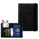Ruoyu Travel Passport защитный крышка паспорта паспорт для хранения мешки с краем щетки многофункциональный паспорт кошелек портативный паспортный пакет [паспорт защитная крышка] Sky Blue | RFID Anti-Demagnetization Antif-The Crash