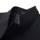 Angel Bird Business Formal Men's Suit (Top) Groom Wedding Suit KEBB241001U Black 48A