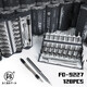 Oloey Japaner Präzisionsschraubendreher 128-teiliges Set Home Disassembly Speicher gekreuztem SPEZIAL-SUPER HARD CARBID F0-9227 [128-teiliges Set]