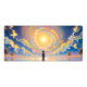 
Three-color cat mouse pad super large 2D landscape office desk pad game e-sports computer keyboard pad student 12803 starry dots 80 cm x 40 cm x 3 mm