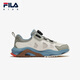 Fila Fila Chaussures pour enfants Chaussures de formation complète des enfants 2025 Summer Sports Chaussures Sports For Hommes et filles Middle Enfants Chaussures de plein air Blanc / Église Stone Green-Ja 37 Longueur intérieure 23,5 cm