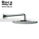 乐家（Roca）乐家 入墙式墙出方形花洒头5B9758C0N暗装顶篷圆形淋浴莲蓬头 5B9759C0N 圆形墙出花洒 250mm
