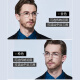 Gafas de lectura inteligentes Perti Gastes de ancianos portátiles de alta definición de alta definición para hombres Avanzado 1 marco de oro (luz dual, luz anti-Blue) Smart Zoom (0-700 grados)
