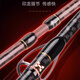 Hasdalua rod four major beasts, four-section portable fast adjustment dual-tone, black rod, ultra-long-range throw fishing rod, fishing rod 2.18m, Qinglong four-section straight handle ML[S724ML]