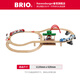 BRIO Basic Luxury Set Suédois qualité train voie de construction jouet bloc de construction modèle cadeau pour enfants 3 ans + 33512-train série train électrique ensemble de luxe