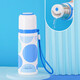 Youguan Xinli Thermal Cup Men and Women Pinjiajiapin Thermal Pot Logo Large Capacity Business Tea Portable 350ml New 450ml Xinli 3527 (White) Screw-capped straight