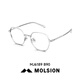 MOSE [New Product] Brille-Rahmen für Frauenaugen kann mit dem Anti-Blau-leichten Titan-Lenshalter von Männern 618 MJ6189B13 (+0 Yuan) 0-Grad-Anti-Blau-Lichtlinse übereinstimmen