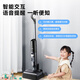 SUPOR floor scrubber household smart handheld rinse mop sweeping integrated grip automatic cleaning flat lying anti-winding electric mop wireless vacuum cleaner black