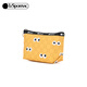 LeSportsac new expression series cute clutch bag coin purse commuter bag women's bag gift for girls bright yellow