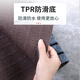 Dirong carpet stripes 1.2 meters wide * 1 meter long black and gray