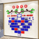 
Customized team style display photo wallpaper stickers office layout decoration 3d three-dimensional corporate culture honor 2694 team style-big red + coffee + sea blue + dark green + white small
