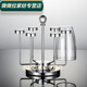 Shantou Lincun Cup Halter 304 Edelstahl Hanging Cup Halter Lagern Rack Creative Glas Tasse Abflussregal Haushaltsablagerung Golden Diamond Cup Halter 3527 Gold Mirror Square