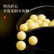 Yueyin Baichuan beeswax ball DIY amber loose bead accessories with certificate, ball about 14mm