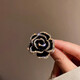 Core luxury rose brooch corsage brooch high-end women's luxury ladies accessories coat fashionable and elegant temperament decoration brooch + gift box packaging