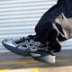 Asics Kahana TR v4 Серебряная осенняя и зимняя тенденция ретро тысячелетие пробежек пробежек папа.