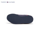Tommy Hilfiger Kinderkleidung Herren-Farbblocking gestreiftes Gurtband Retro Casual Schuhe Sportschuhe Laufschuhe Reisschuhe Th100944 Marine Blue 695 35