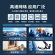 XMSJ超六类网线千兆高速双铝箔铜CAT6A工程家装网络线非屏蔽 灰色QS6169A铝箔屏蔽裸线 305m
