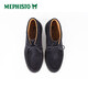 MA Feishitu (Mephisto) neue Wüstenstiefel und hohe Top -Schuhe handgefertigtes komfortables Leder, vielseitigem Pendelpendler Evrard 9855 Blau 40