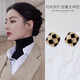 Yican light luxury love earrings for women niche design high-end versatile earrings 2025 new hot style trendy earrings square earrings
