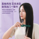 Mei Shengya Mini Hair Straightening Comb Wireless Curling Iron Charging Portable Splint Dual-Purpose Curling and Straightening Long-lasting Styling Negative Ions Will Not Damage Hair [Hairdressing Style - Grape Purple] Mini Portable Wireless Charging Dual-Purpose Curling and Straightening Iron