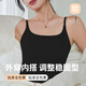 Gilet à suspension de Langsha pour les femmes en été, en bas, un beau soutien-gorge arrière, intégré à la poitrine, top tube