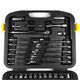 Stanley 94-694-1-22 Conjunto de 80 piezas Conjunto integral de llave llave para llave de reparación de la manga de la manga de autos de reparación