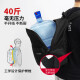 Mochila Huili mochila para hombres de alto aspecto Bolso de viaje de gran capacidad para la escuela secundaria bacina de la escuela de la escuela de la escuela