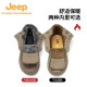 Jeep Boots para hombres Ligeros al aire libre Martin Boots Martin Boots Hombres y mujeres Camello de senderismo sin deslizamiento de parejas de parejas 42