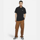 Nike (Nike) T-shirt à manches courtes de golf pour hommes sports minces d'été et polo revers décontracté fn3895-010 xl