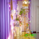 Internet celebrity female anchor warm, romantic and simple live broadcast background cloth anchor live broadcast room background 3D three-dimensional video photography ZP-15775 2.5 meters wide + 3 meters high (with hook)