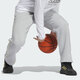 Adidas (adidas) sweatpants men's pants spring and autumn casual pants knitted loose straight pants trousers GK9273 JE3496 gray plus velvet M