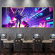 
E-sports room decoration Internet cafe Internet cafe wall hanging paintings Cyberpunk style hotel computer room background layout mural HJ14109 40*100CM9MM thin plate pattern film independent