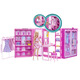 Barbie (Barbie) (Clothing Style Random) Barbie Pink Fun Play Dream Wardrobe Girl Toys Birthday Gift Dress Up HXD58
