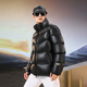 Govan Black Gold Goose Down Jacket Pioneer 4.0 Five-Grid 2024 New Men's Short Winter Fashion Down Jacket Black M