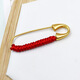 Jingji sand gold pin to suppress shock pin for pregnant women and babies to go out safely red rope brooch pendant diy accessories waist fixation diamond knot red rope pin 2 pack