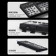 腹灵（FL·ESPORTS）mk870pro黑莓侧刻有线蓝牙无线机械键盘客制化办公电竞游戏静音 【三模无线】黑曜石Pro 黑莓侧刻 茶轴【万金油】