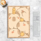 Hufeng Cute Kapibala Adecuado para Apple IPAD2020 Caso protectora 2021 10.2 pulgadas Mini6 Panel plano Caso de protección Air4 Air4 Air2/3 9.7 pulgadas N14380 ANIA El modelo de ranura de pluma de triple de triple proporciona la versión de acero iPad Pro 2024 (1