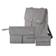 
Diplomat Diplomat Three-piece Set (Backpack + Bottom Bottom Pack + Mobile Phone Pack) DS-14065L Gray