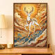 Tiger Tiger Dunhuang Divine Beast Nine Colored Deer Digital Oil Painting 2024 Nouvelle peinture de couleur bricolage Remplissage peint à la main